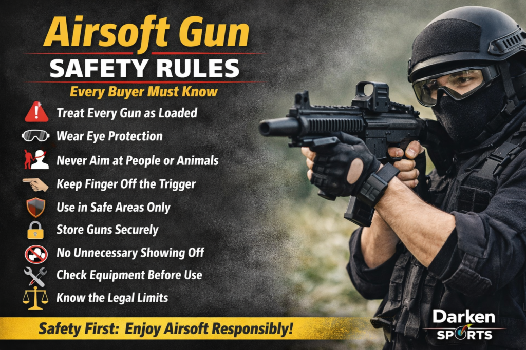 Airsoft Gun Safety Rules